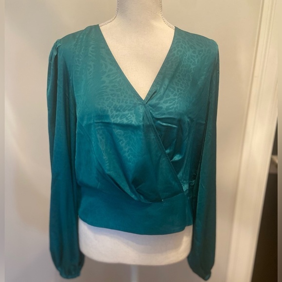 Rachel Zoe Tops - NWOT Rachel Zoe Satin Effect blouse